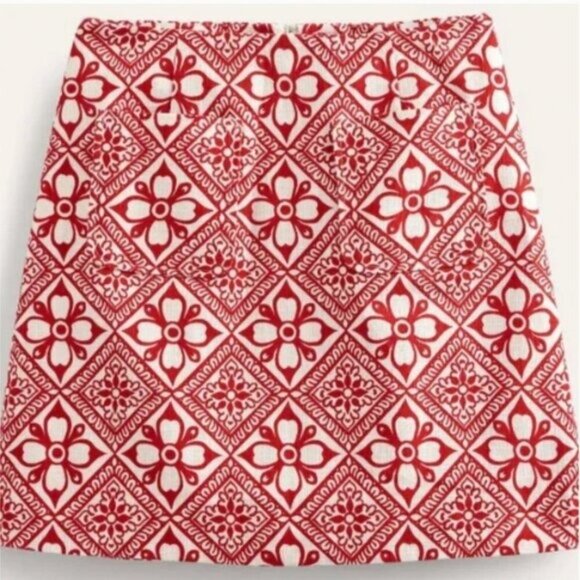 Boden‎ Women’s Textured A-Line Mini - Size 20